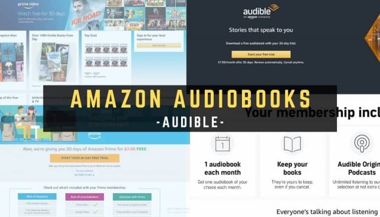 How to get audiobooks with Amazon Prime UK? Your Guide to Free Books